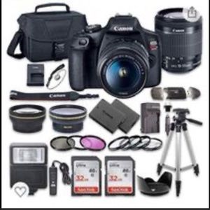 Canon Eos camera and all accessories shown!!